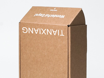 Corrugated Shipping Mailer Box Printed With Insert